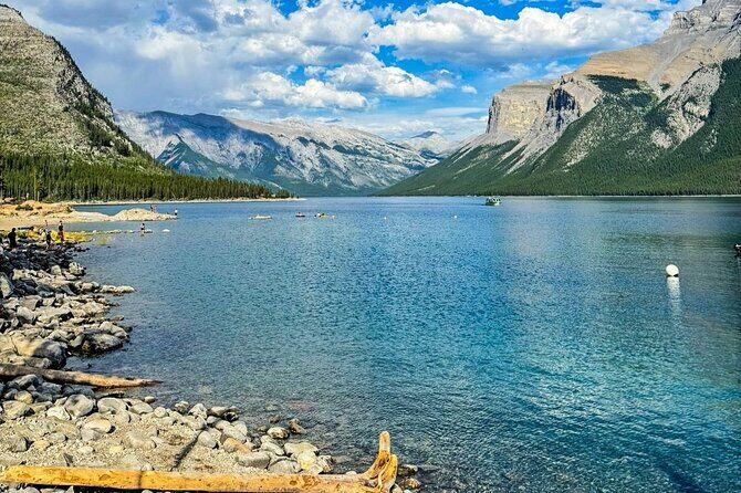 Banff Highlights Tour Louise, Johnston and Minnewanka Shared Tour - Lake Minnewanka