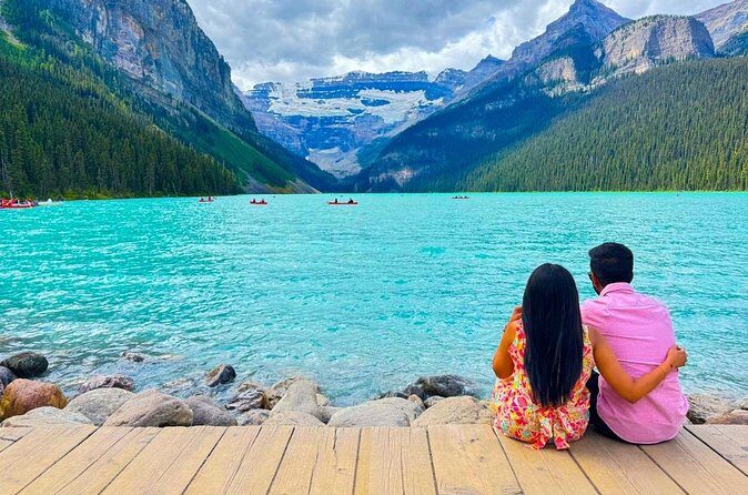 Banff Highlights Tour Louise, Johnston and Minnewanka Shared Tour - Banff Town