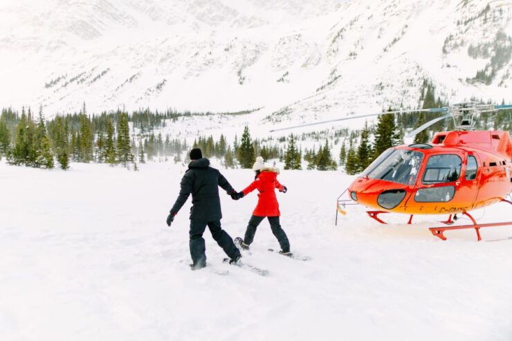 Banff/Jasper: Canadian Rockies Helicopter & Snowshoe Tour - Activity Details