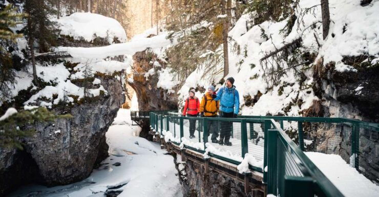 Banff: Morning or Afternoon Johnston Canyon Icewalk - Benefits of Morning Icewalk