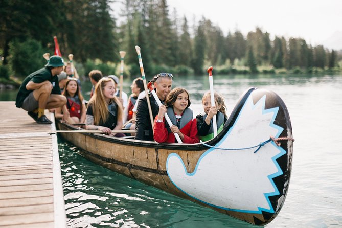 Banff National Park Big Canoe Tour - Wildlife and Pristine Water