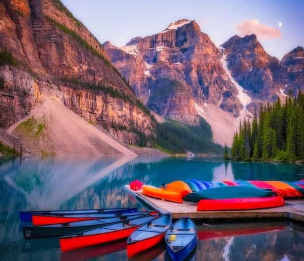 Banff National Park: Lake Louise, Moraine Lake & Banff Tour - Itinerary Highlights