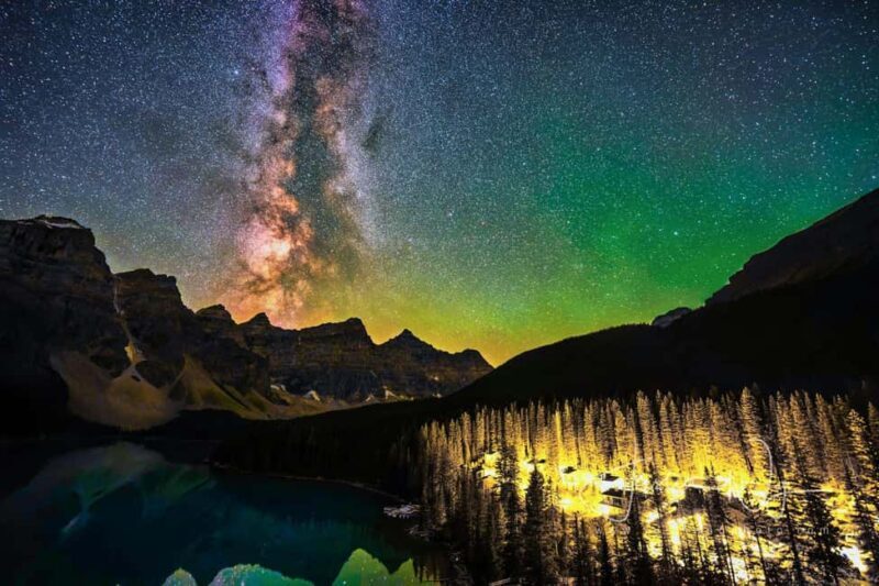 Banff or Moraine Lake: Night Tour with possible Stargazing - FAQ