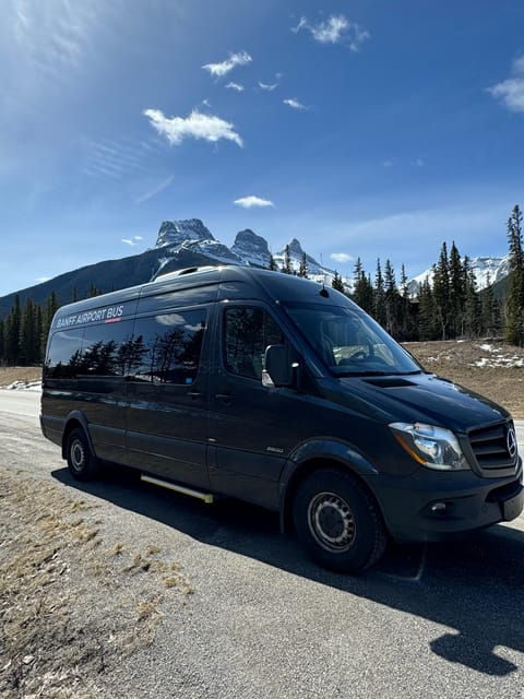 Banff to Calgary | Shared Airport Shuttle Bus - Scenic Ride Experience