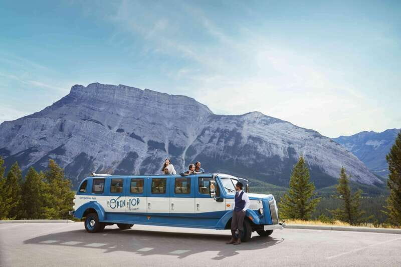Banff: Vintage Car Legendary Open-Top Touring - A Nostalgic Ride Through Banff in a Vintage Car