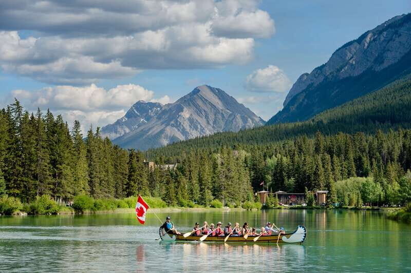 Banff: Wildlife on the Bow | Big Canoe Tour - An In-Depth Look at the Big Canoe Experience in Banff