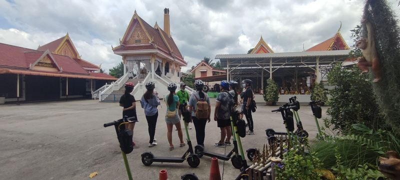 Bang Krachao Half-Day Small Group E-Scooter Tour - Local stops beyond the ride