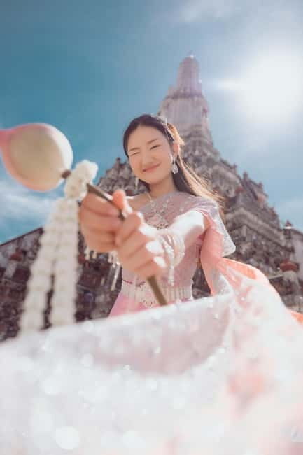 Bangkok: 1-Day Thai Dress Rental with Optional Photoshoot - Immersive Cultural Elements: Lotus Petal Folding Workshop