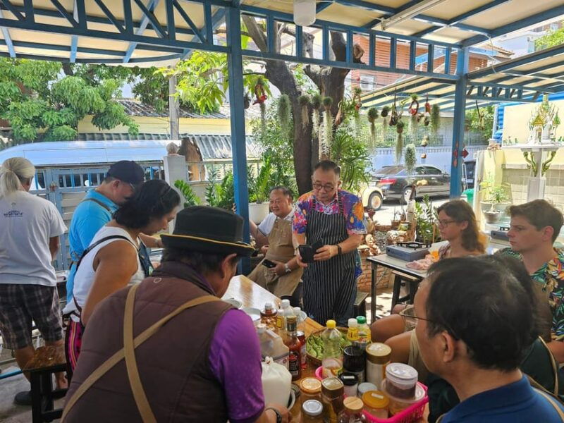 Bangkok: Afternoon Cooking Class in English - Arrival and Market Exploration