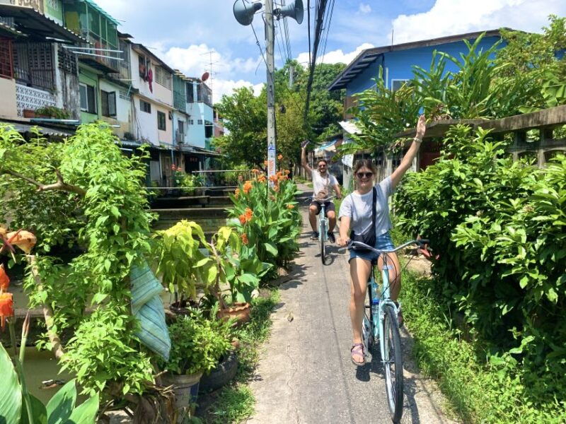 Bangkok: Backstreets and Hidden Gems Bike Tour - Itinerary Highlights