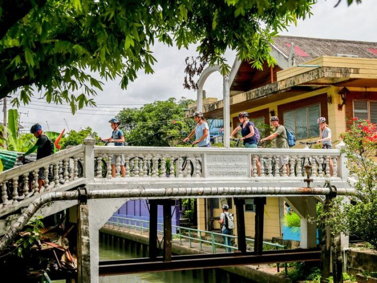 Bangkok: Backstreets and Historic With Temples Bike Tour - Inclusions
