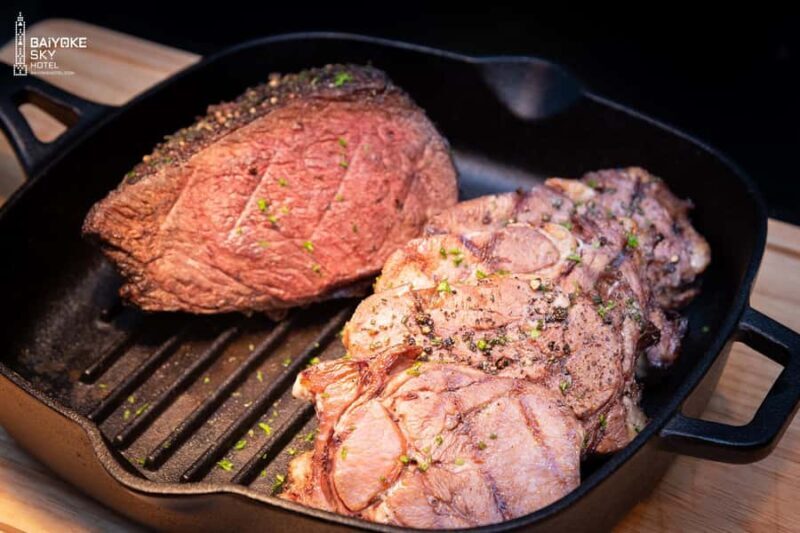 Bangkok: Baiyoke sky Dinner Buffet 79th Floor Stella Palace - The Value for Your Money