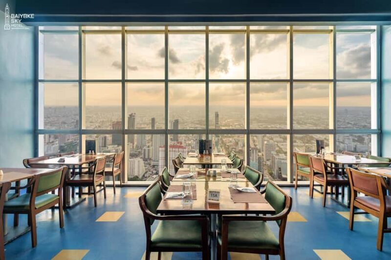 Bangkok: Baiyoke Sky Dinner Buffet Bangkok Sky 76th/78th - Access to Observation Decks: Views That Stick With You