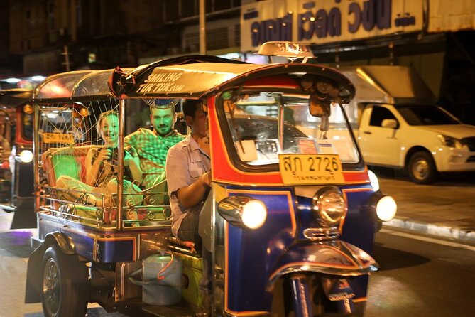 Bangkok Best Midnight Food Tour by Tuk Tuk - Iconic Bangkok Landmarks Along the Tour