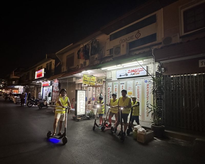 Bangkok By Night by Electric Scooter or Bike - FAQ