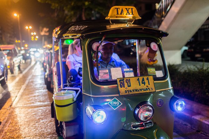Bangkok by Night: Temples, Markets and Food by Tuk-Tuk - Cancellation Policy