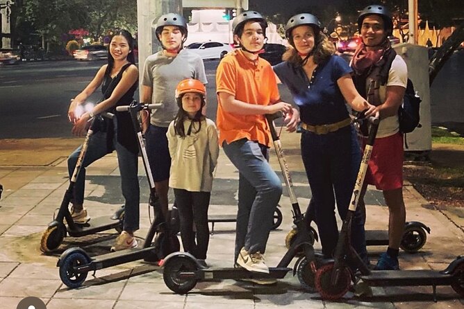 Bangkok by Night With Escooter &/Or Bike - Cruising Along the Chao Phraya River at Night