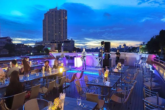 BANGKOK: Candle Light Dinner Cruise With Life Music by Grand Pearl - Experience the Beauty of Bangkoks Riverside Landmarks