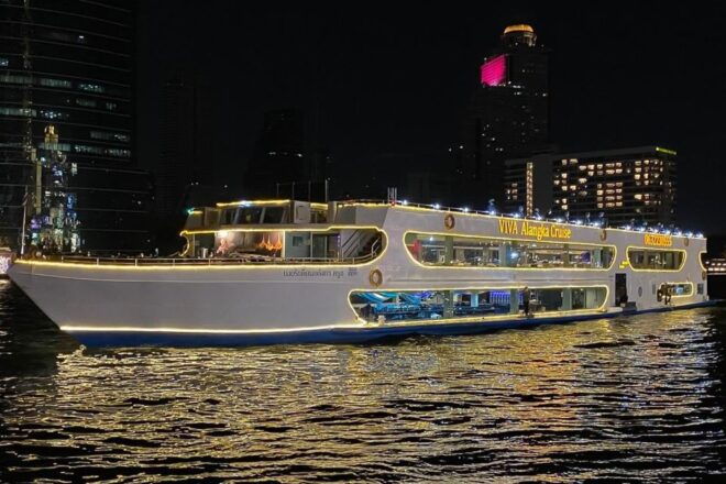 Bangkok: Chao Phraya Buffet Dinner Viva Alangka Cruise - Full Description