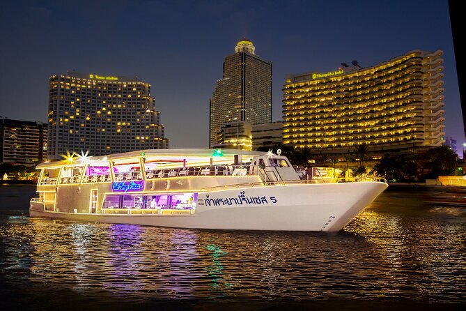 Bangkok Chao Phraya River Cruise Dinner and Optional Transfer - End Point