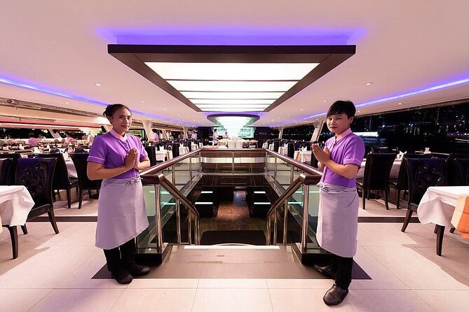 Bangkok Chao Phraya River Cruise Dinner and Optional Transfer - Mobile Ticket Availability