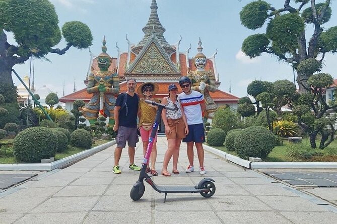 Bangkok Classic E-Scooter & Bike Trip - End Point and Cancellation Policy