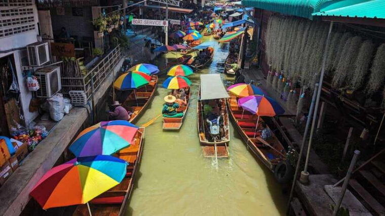 Bangkok: Damnoen Saduak Floating Market & Train Market Tour - Inclusions and Exclusions