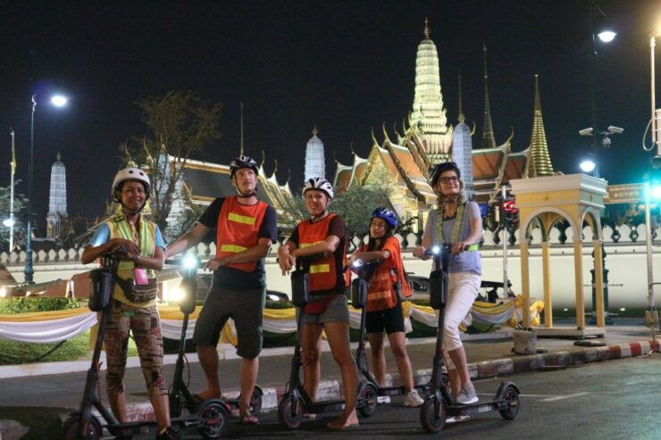 Bangkok: E-Scooter Night Tour With Local Street Food - Activity Details