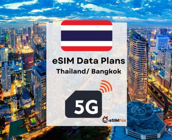 Bangkok: Esim Internet Data Plan for Thailand 4g/5g - Frequently Asked Questions