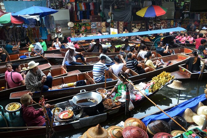 Bangkok: Floating and Train Market With Boat and Train Ride - Overview of Train Market