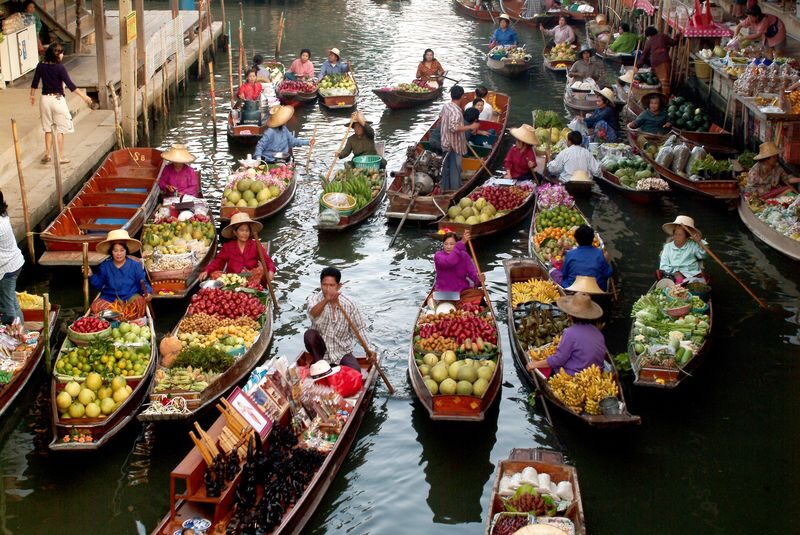 Bangkok Grand Palace & Floating Market Private Full-Day Tour - Maeklong Railway Market and its disappearing stalls