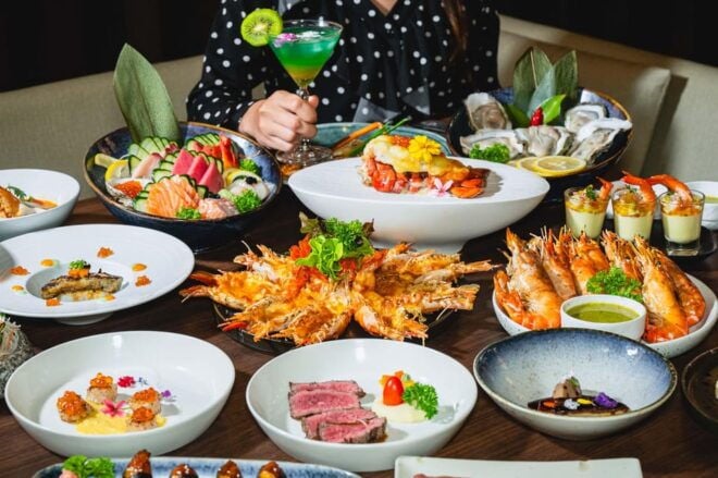 Bangkok: Great Harbour International Buffet - Food Stations and Offerings