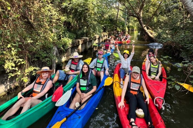 Bangkok: Hidden Kayaking & Electric Longtail Boat Tour - FAQs