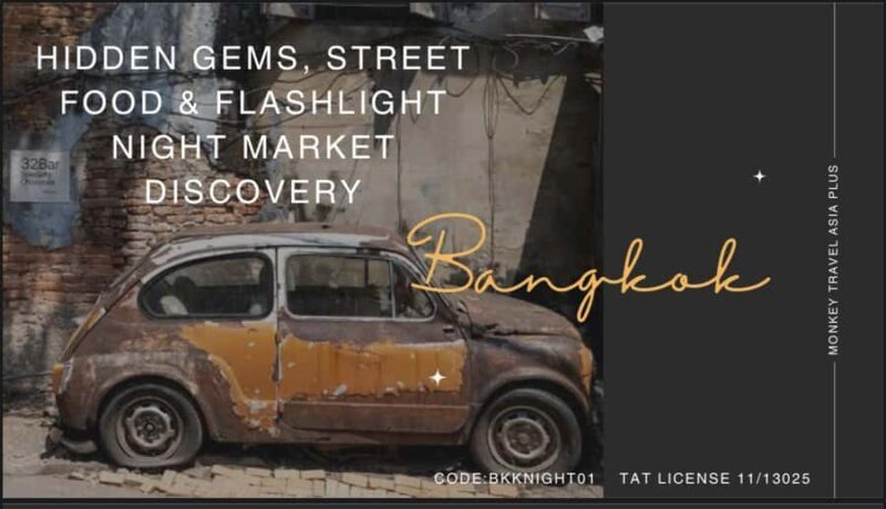 Bangkok: Hidden Night Adventures Tuk-Tuk Tour with Food - The Heart of the Tour: Itinerary Breakdown