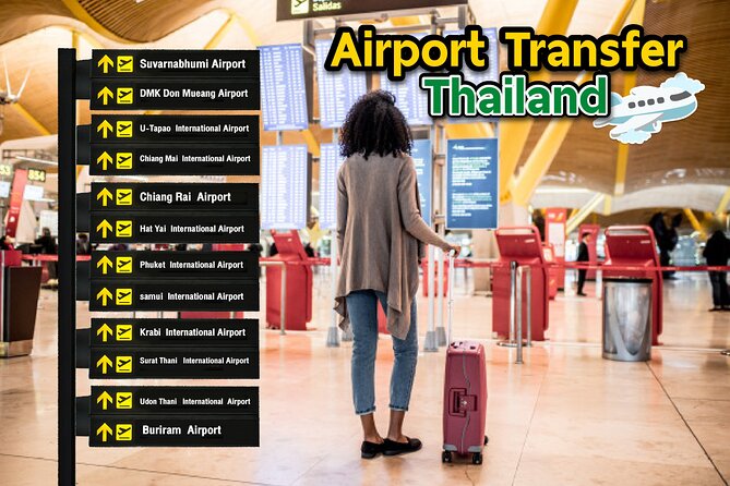 Bangkok Hotel Pick up to DMK Don Mueang Airpor ,Suvarabhumi Airport MAX 3PAX - Hassle-Free Transfers to Suvarnabhumi Airport