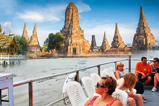 BANGKOK: JOIN TOUR - Ayutthaya Go by BUS Return by Cruise (LUNCH on Cruise) - River Cruise Back to Bangkok With Lunch Included