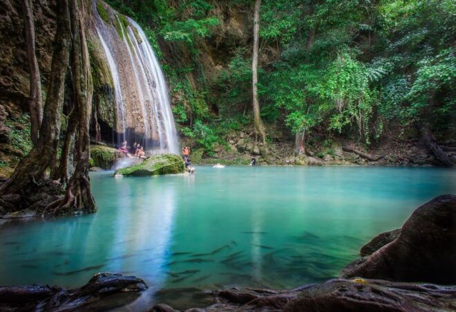 Bangkok: Kanchanaburi, 2-Days Glamping in Jungle & Erawan - Overnight Stay in a Luxurious Tent Camp