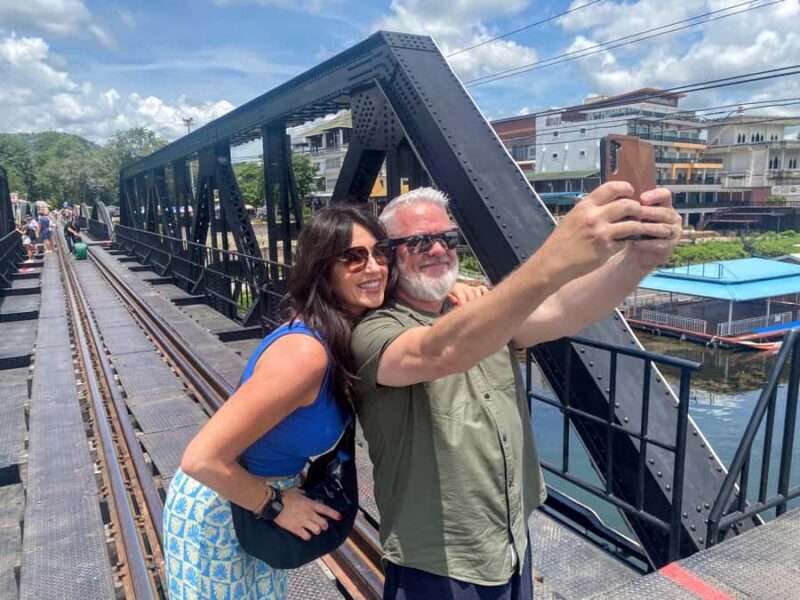 Bangkok: Kanchanaburi & River Kwai History Tour with Pickup - Tham Krasae Cave & Railway Viaducts