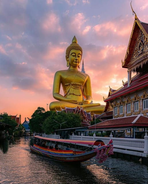 Bangkok Local Evening Food Tour Highlight Seesighting - Scenic Views at Sunset
