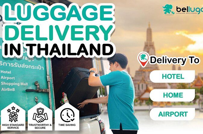 Bangkok Luggage Delivery Service to or from Don Mueang Airport - The Practicalities of Luggage Drop-Off and Pick-Up