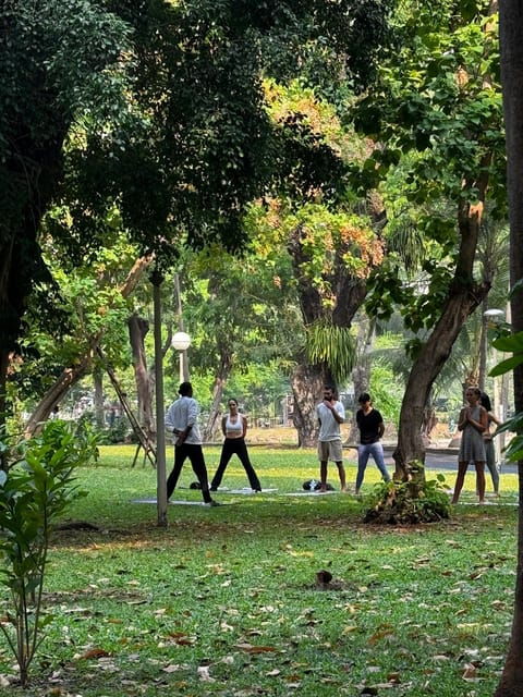 Bangkok: Lumpini Park Yoga Experience - Location and Access