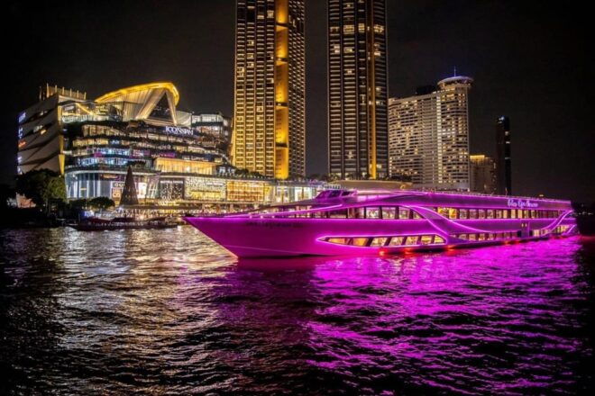 Bangkok: Luxury Dinner Cruise With Private Guide & Transfer - Private Guide Services