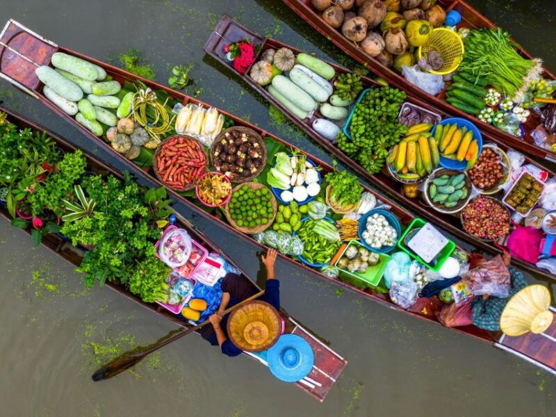Bangkok: Maeklong Railway & Amphawa Floating Market Day Trip - Highlights of the Itinerary
