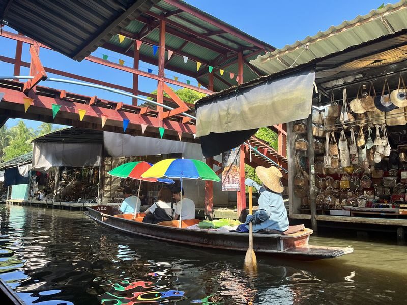 Bangkok Maeklong Railway & Floating Market Half-Day Experience - Maeklong’s market has a train-sized surprise