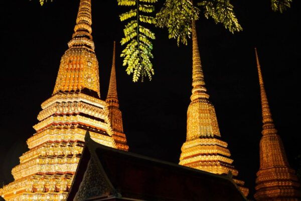 Bangkok: Midnight Food Tour by Tuk-Tuk - Rooftop Bar With Stunning View