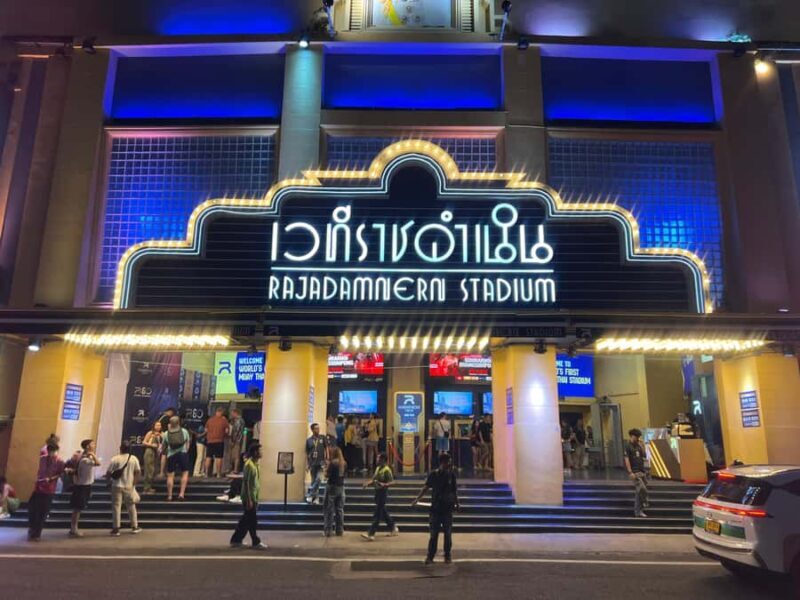 Bangkok: Muay Thai Training & Match at Rajadamnern Stadium - Accessibility and Practical Tips
