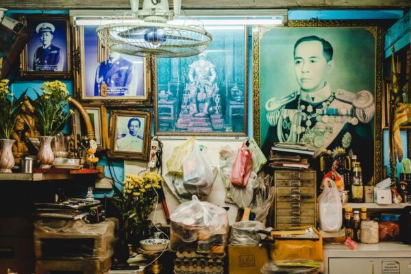 Bangkok: Old Siam Food Tour With 15 Tastings - Wooden Remains of the Silent Cinema