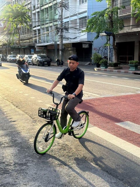 Bangkok Old Town and Michelin Guide Food Explore by Bike - Itinerary Highlights