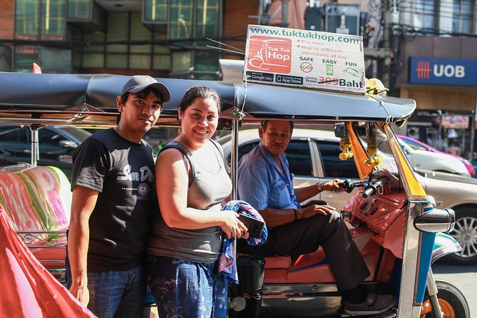 Bangkok Old Town Tuk Tuk Hop-On Hop-Off - Additional Information