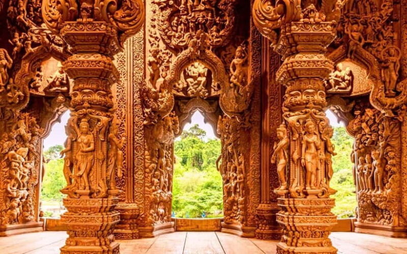 Bangkok: Pattaya Truth Sanctuary Guided Tour & Coral Island - Good To Know